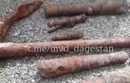 На берегу Каспия в Дагестане найдены старинные корабельные пушки