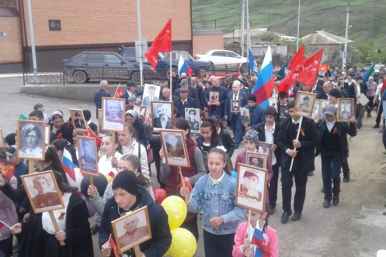 Жители Курахского района отпраздновали День победы
