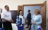 Валентина Матвиенко посетила новый детский сад в Каспийске