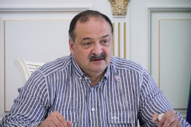 Глава Дагестана посетил площадку строительства водовода «Чиркей – Махачкала – Каспийск»