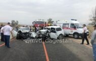 В Буйнакском районе погибли водители столкнувшихся машин
