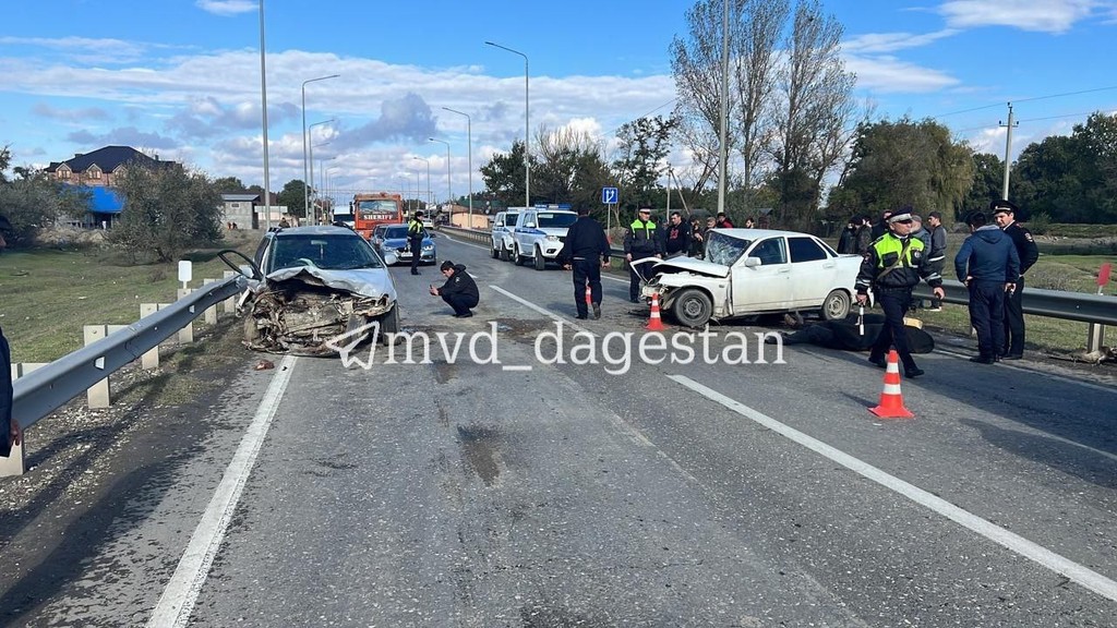 Автокатастрофа в Тарумовском районе унесла жизни трех человек
