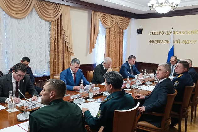 Сергей Меликов принял участие в Координационном совещании по вопросам безопасности под руководством Юрия Чайки