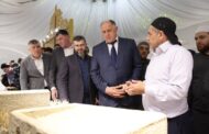Абдулмуслим Абдулмуслимов посетил выставку священных реликвий Пророка Мухаммада