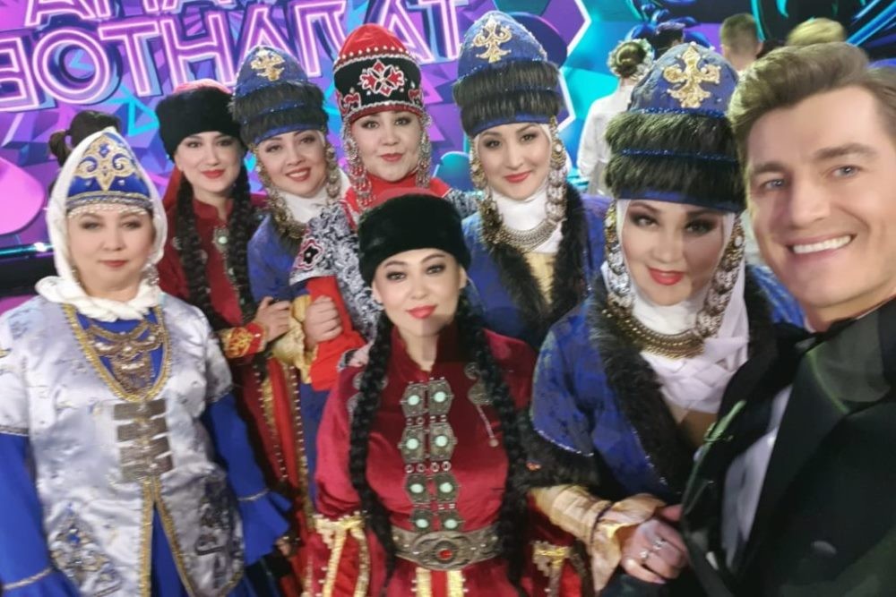 Ногайский фольклорно-этнографический ансамбль «Айланай» выступил в шоу «Страна талантов»