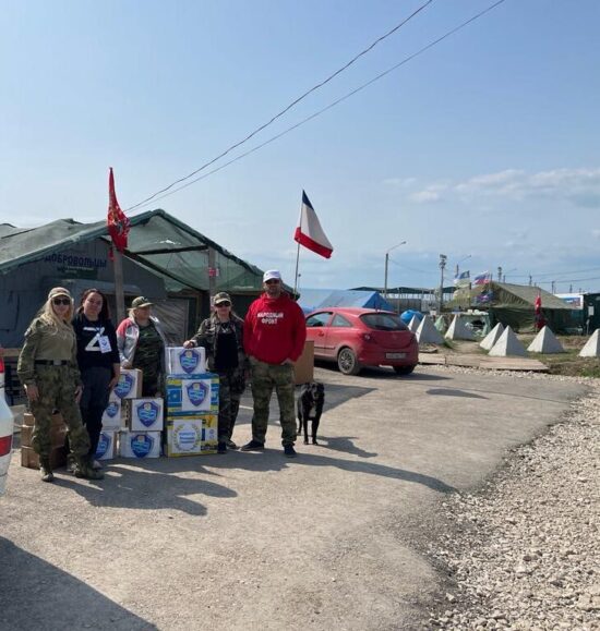 Дагестанские общественники отвезли бойцам гуманитарную помощь в Херсонскую область