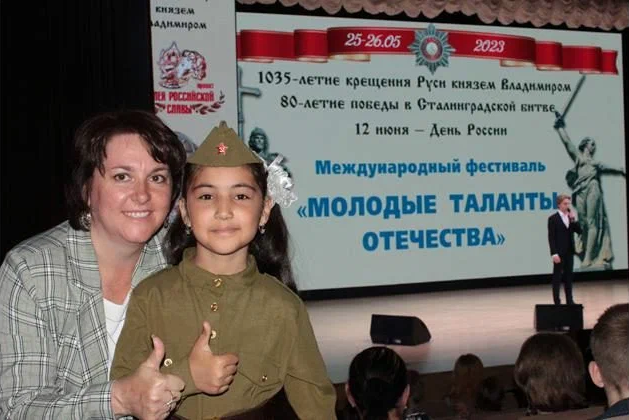 Школьница из Дагестана – лауреат Международного фестиваля патриотической песни