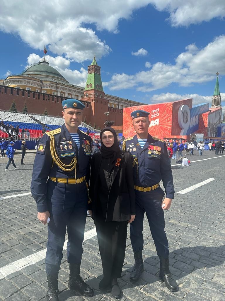 Представители дагестанской делегации побывали на Параде Победы в Москве