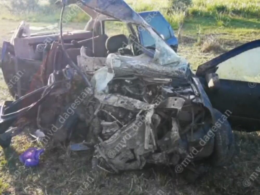 В автокатастрофе в Кизилюртовском районе погибли три человека, в том числе двое детей