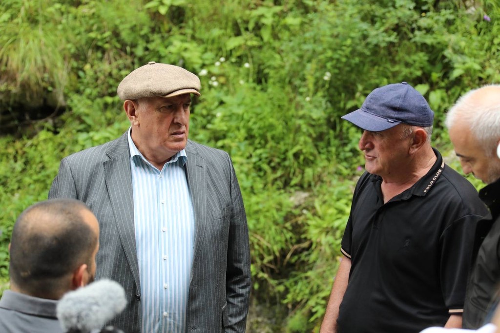 Абдулмуслим Абдулмуслимов побывал в селе Гамсутль