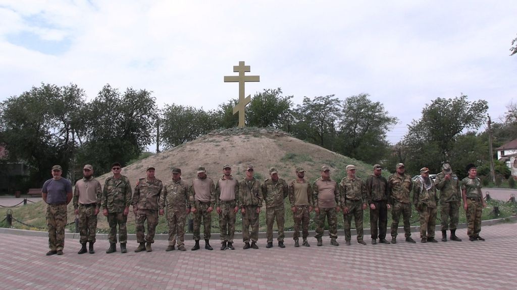Пятая группа казаков-добровольцев отправилась из Кизляра в зону проведения СВО