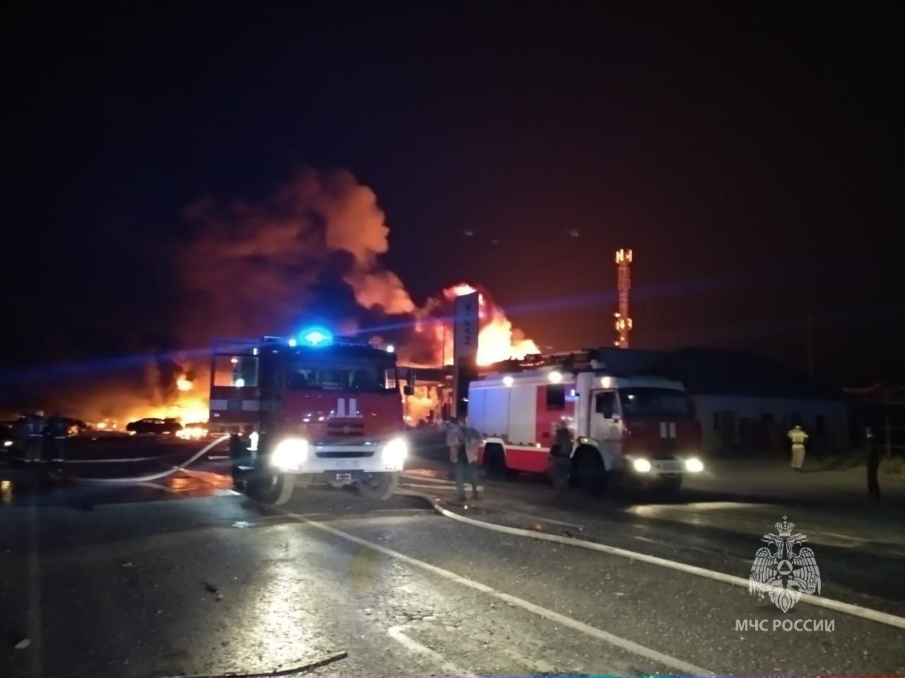 В результате взрыва и пожара на АЗС в Махачкале погибли пять человек |  Молодежь Дагестана