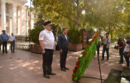 Заур Аскендеров возложил цветы к мемориалу Памяти сотрудников МВД