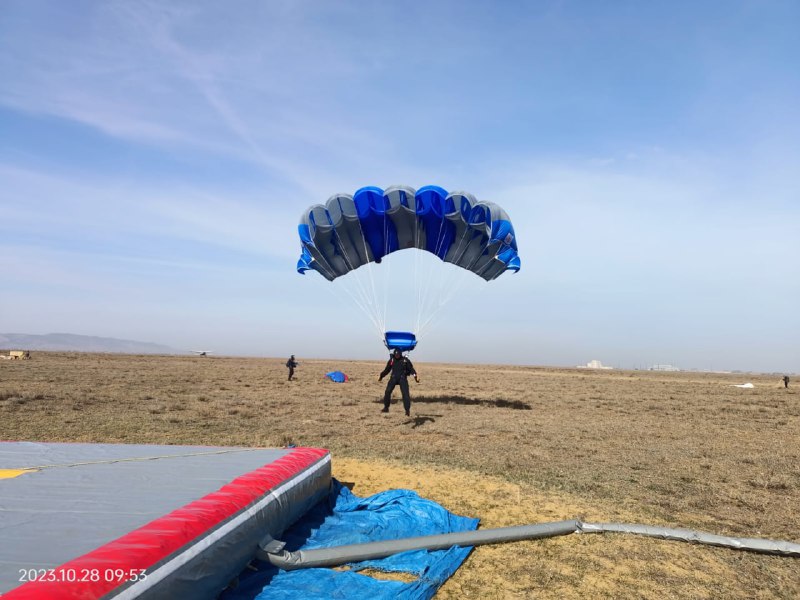 В Дагестане проходят соревнования по парашютному спорту