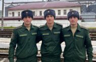 Очередная группа призывников из Новолакского района отправилась на военную службу