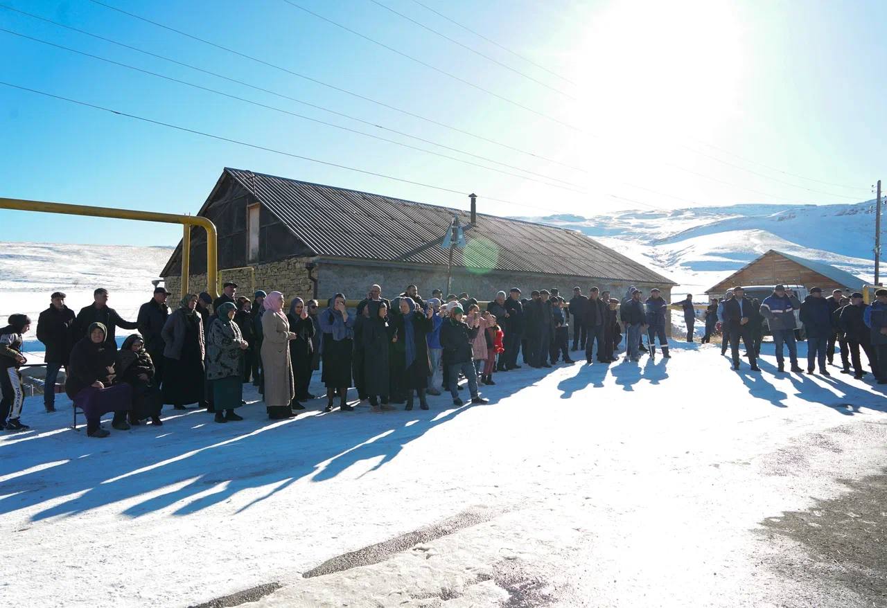 В Хунзахском районе Дагестана введен в эксплуатацию межпоселковый газопровод