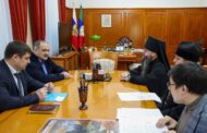 Сергей Меликов встретился с архиепископом Махачкалинским и Грозненским Варлаамом