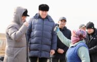 Труженица «Каспийской Лозы» рассказала премьеру о работе при закладке виноградника