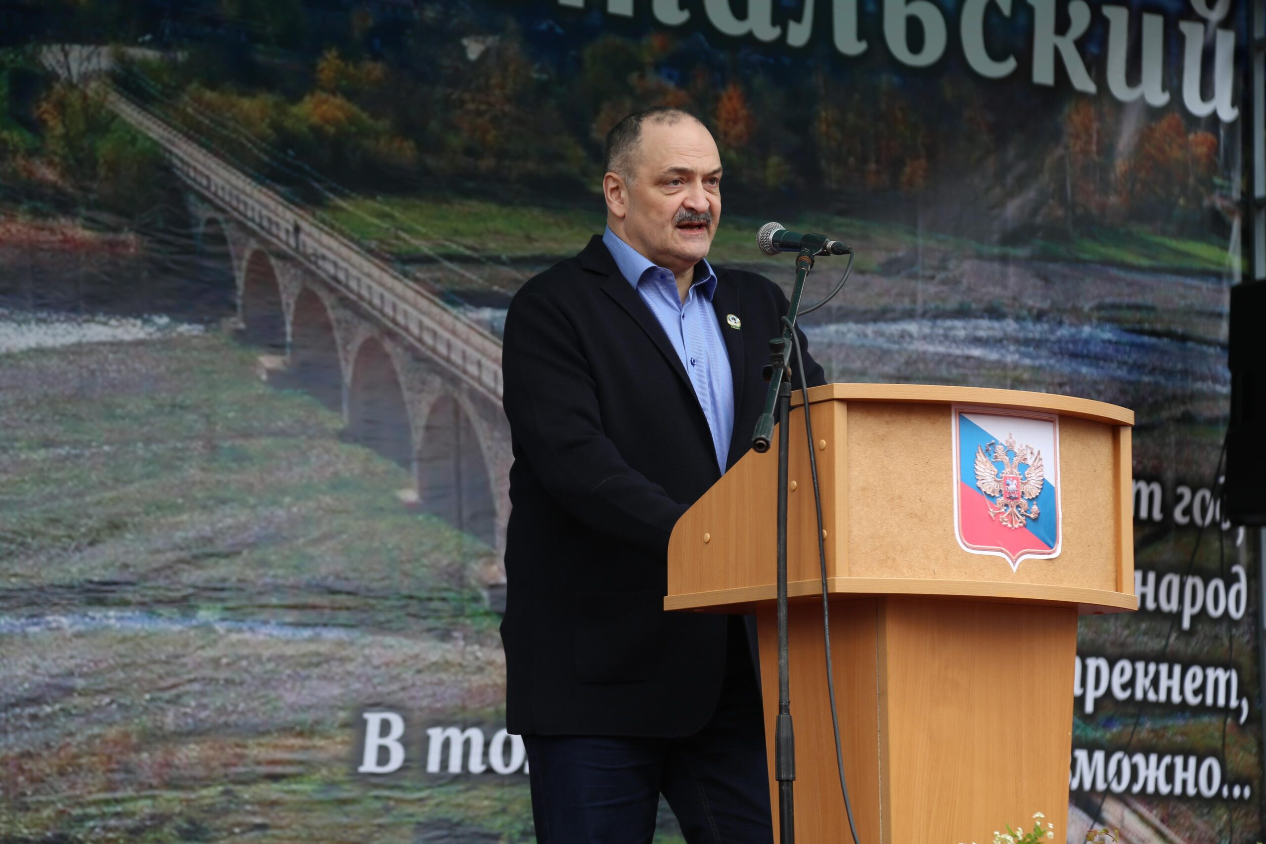 Сергей Меликов принимает участие в юбилейном мероприятии в день 155-летия  со дня рождения Сулеймана Стальского | Молодежь Дагестана