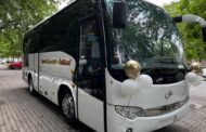 Новые автобуса преданы ансамблям «Счастливое детство», «Ватан» и «Сари-Хум»