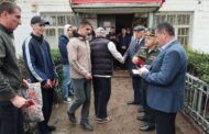 Очередная партия призывников отправилась на службу в армии из Сулейман-Стальского района