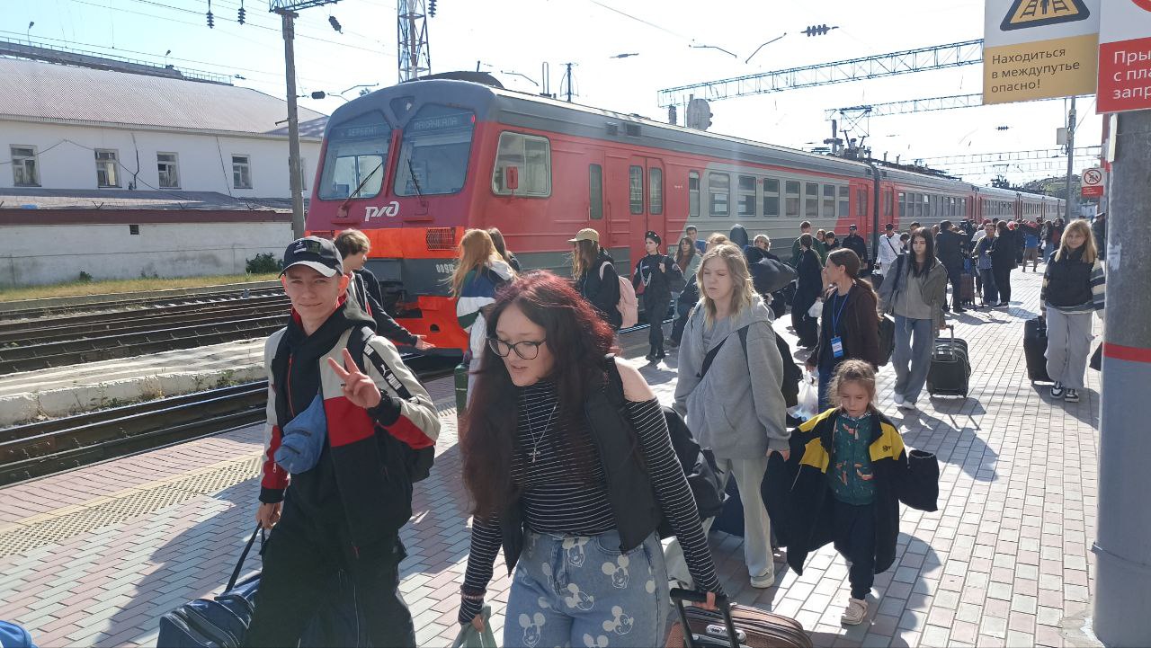200 белгородских детей уехали сегодня из Дагестана домой