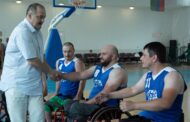 Сергей Меликов встретился с командой баскетболистов на колясках DAKI