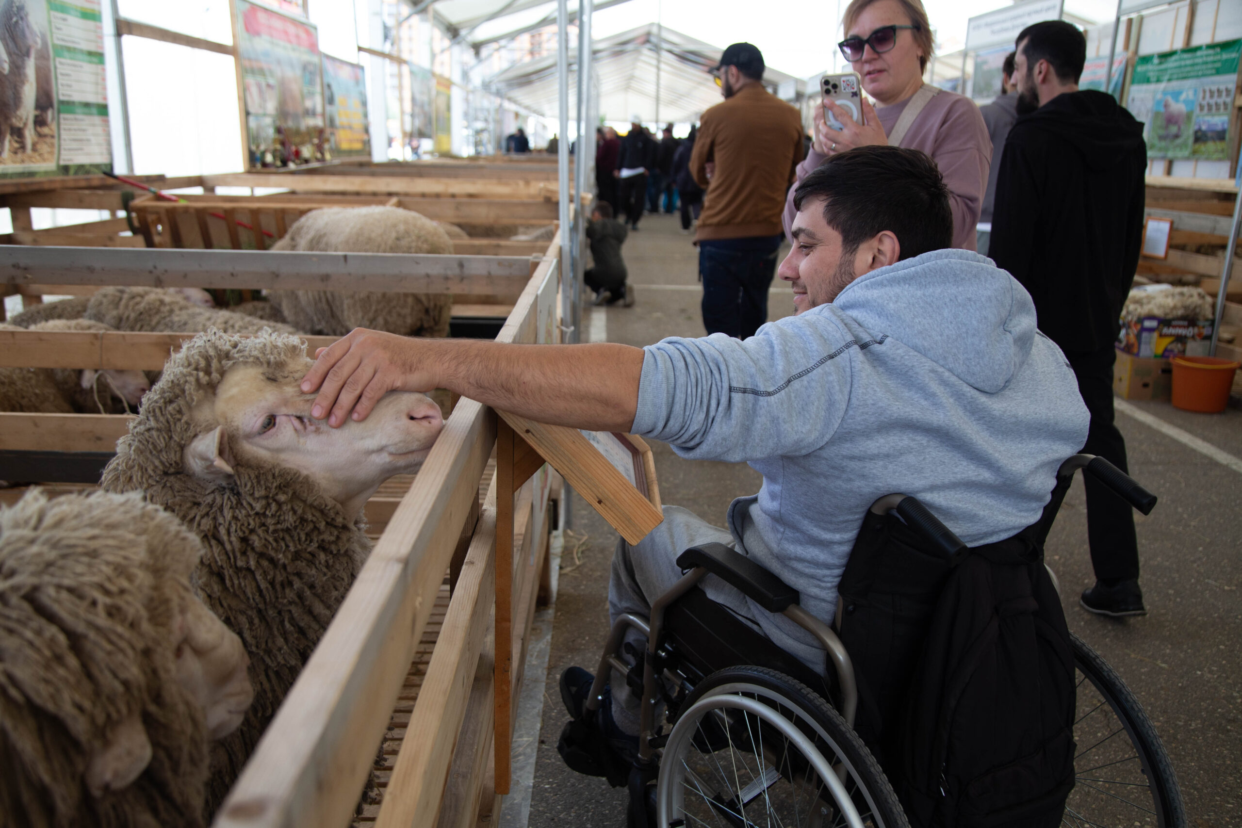 В Каспийске завершилась 25-я Российская выставка племенных овец и коз