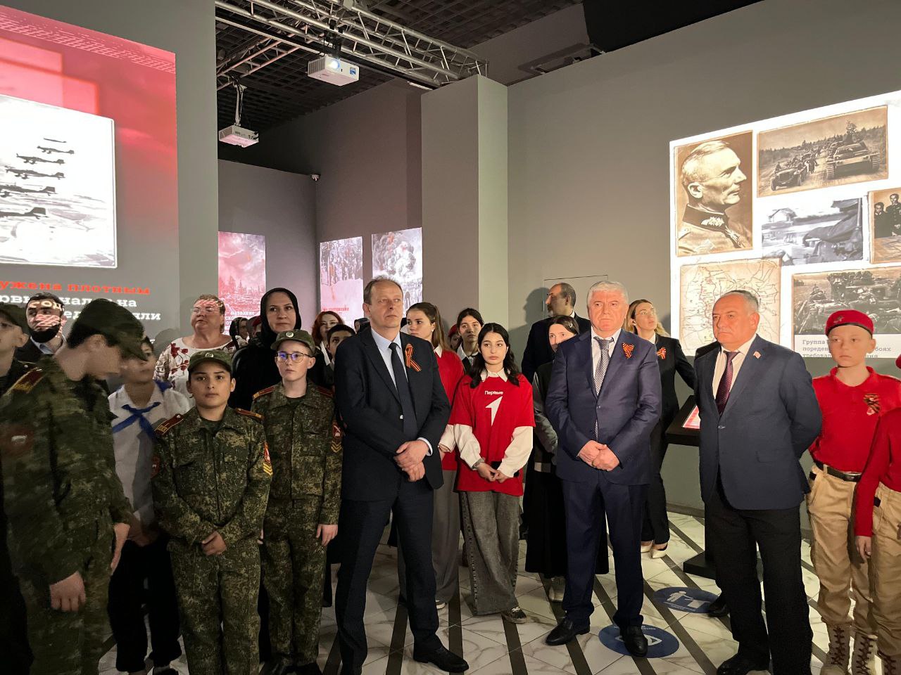 Интерактивная выставка, посвященная 80-летию Победы, открылась в Махачкале