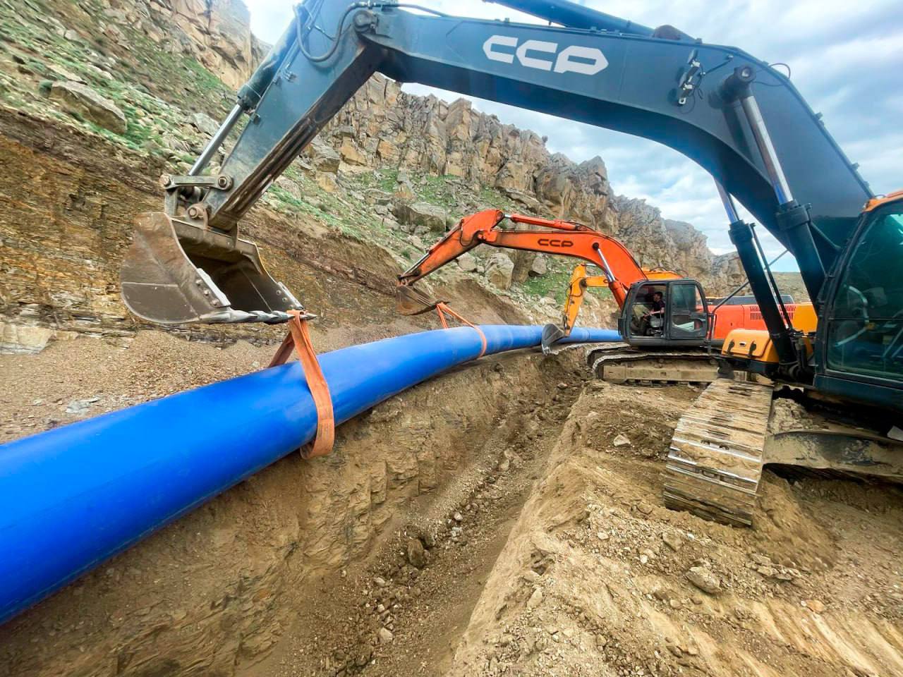 В Дагестане выполнено около 70% работ на строящемся водоводе «Чиркей-Махачкала-Каспийск»