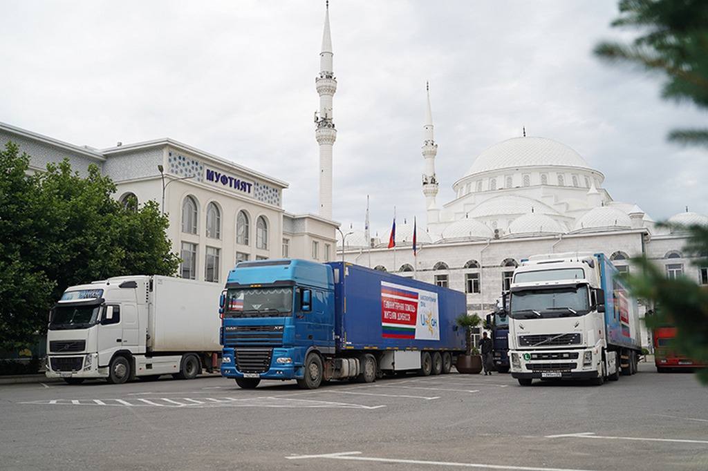 Минтранс Дагестана направил 150 тонн гуманитарной помощи в новые регионы России