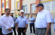 Абдулмуслим Абдулмуслимов проверил ход строительства новой школы в селе Параул Карабудахкентского района