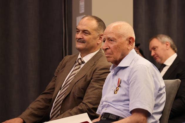 Сергей Меликов и Дмитрий Козак поздравили Муху Алиева с юбилеем