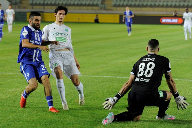 «Динамо» одержало первую победу в чемпионате