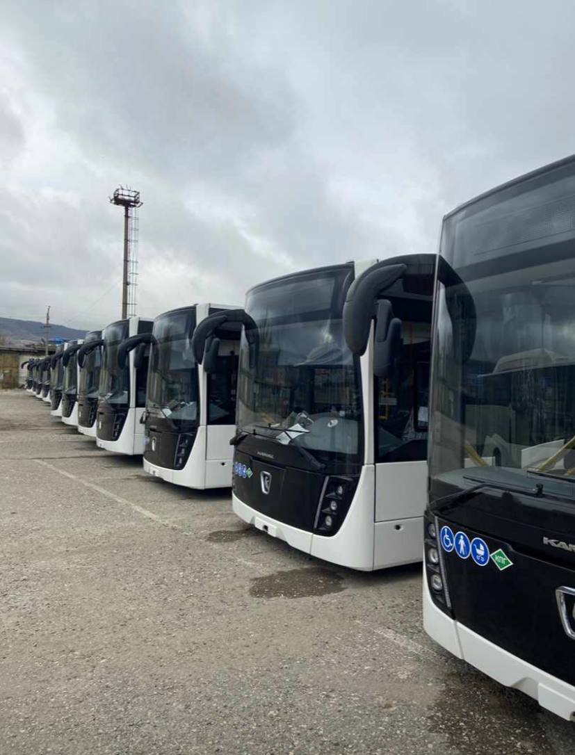 В Махачкале  84 новых автобуса выйдут на маршруты в 2026 году