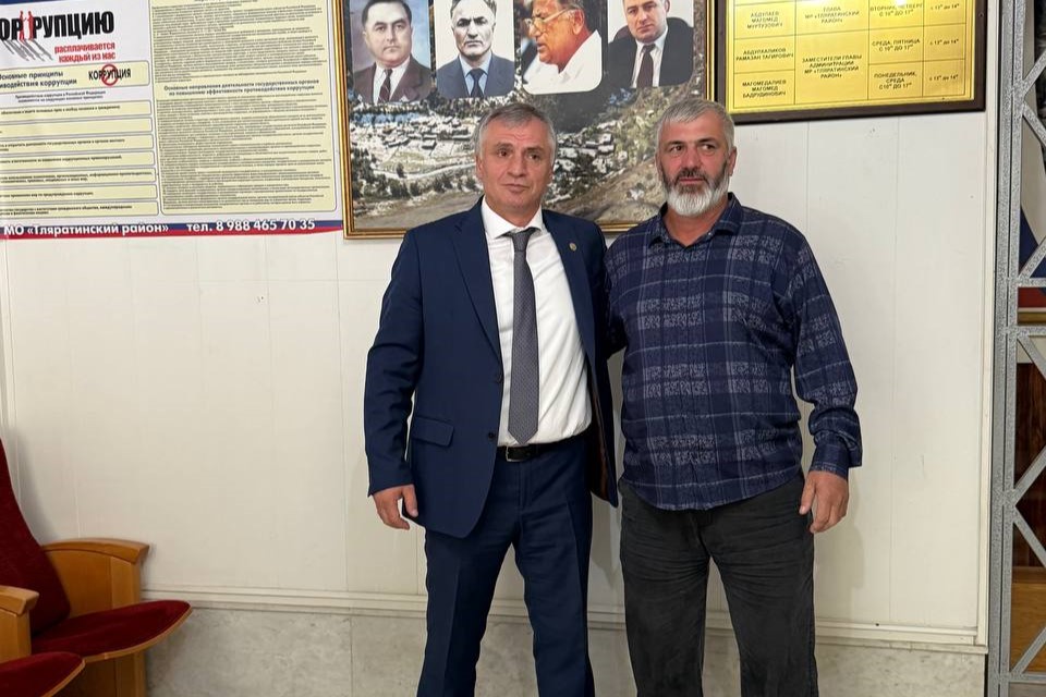 Избран глава Тляратинского района Дагестана
