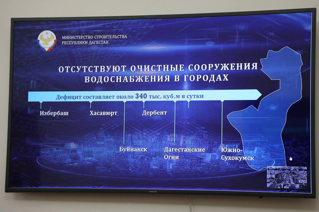 Минстрой Дагестана выявил критический износ водопроводных сетей в 32 муниципалитетах
