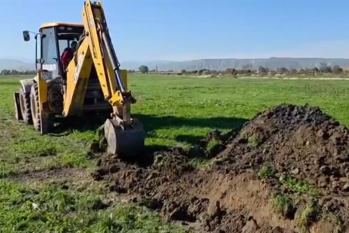 В селе Новые Викри Каякентского района ведутся активные работы по строительству водопровода