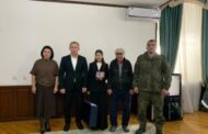 В Ногайском районе семье героя вручили орден Мужества