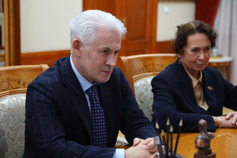 Сергей Меликов и Муслим Хучиев обсудили развитие инфраструктуры Дагестана