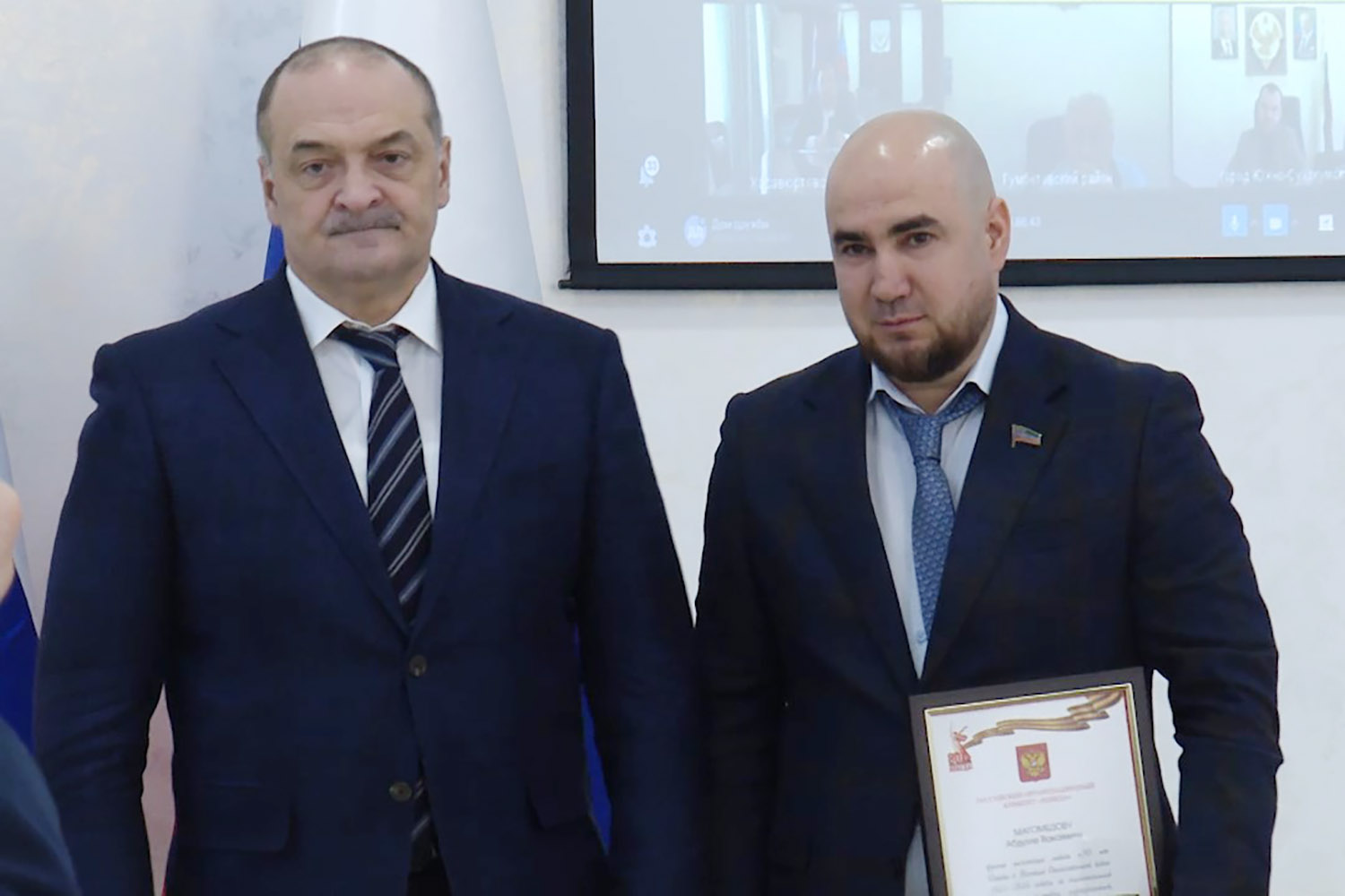 Председатель комитета НС РД Абдулла Магомедов награжден памятной медалью «80 лет Победы»