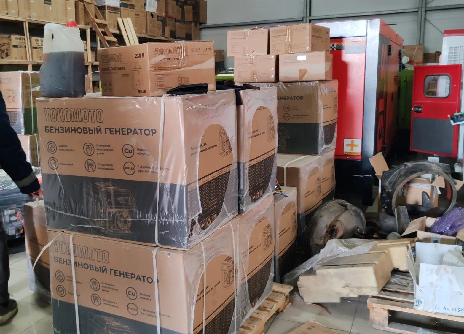 20 электрогенераторов от Дагестана доставлены в Белгородскую область