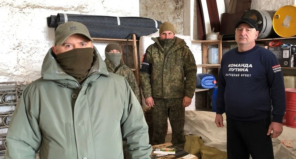 Народный фронт доставил в зону СВО быстровозводимую палатку-шатёр для военной комендатуры Херсонской области