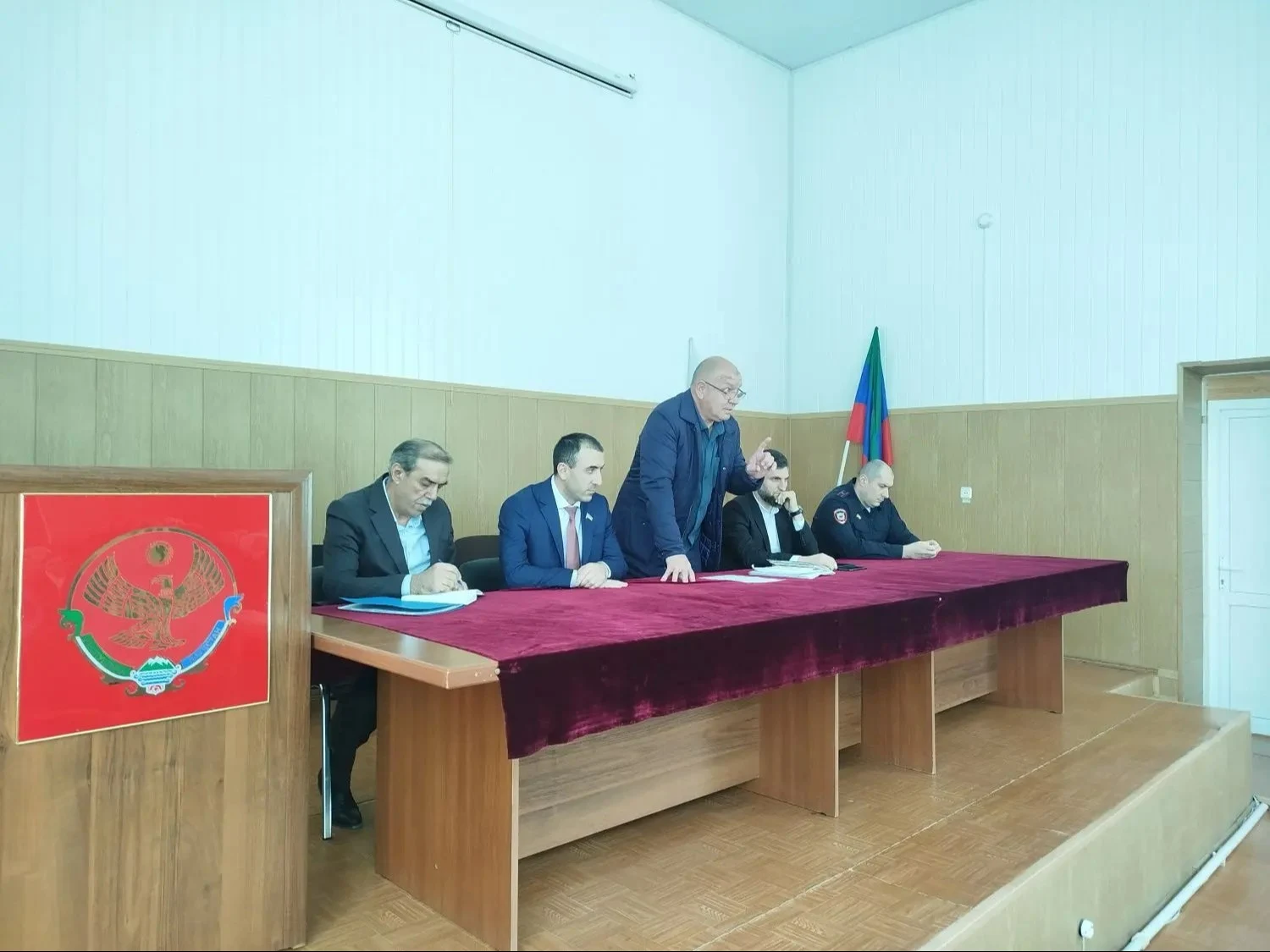 Курахский район продолжает работу по информированию населения о контрактной службе