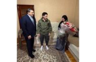 Джамаладин Гасанов навестил семью героя СВО Закарьи Алиева в Цунтинском районе