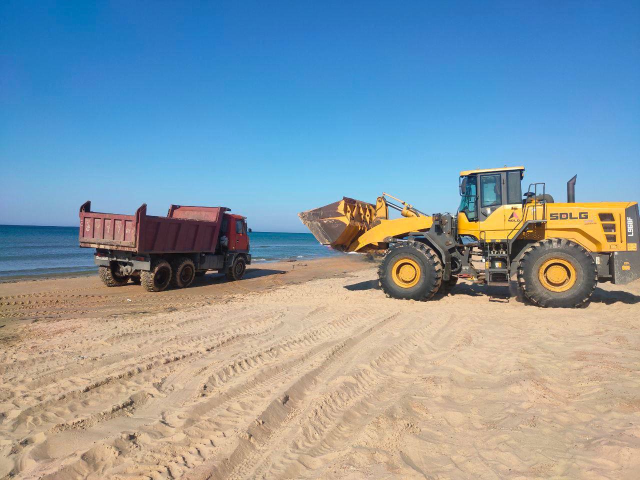 Арестованы четверо подозреваемых в краже песка в Дербентском районе