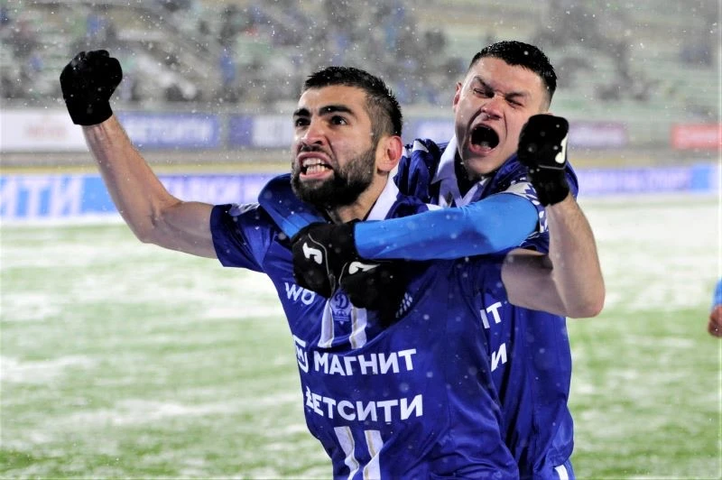 «Динамо» справилось со снегопадом и «Рубином»