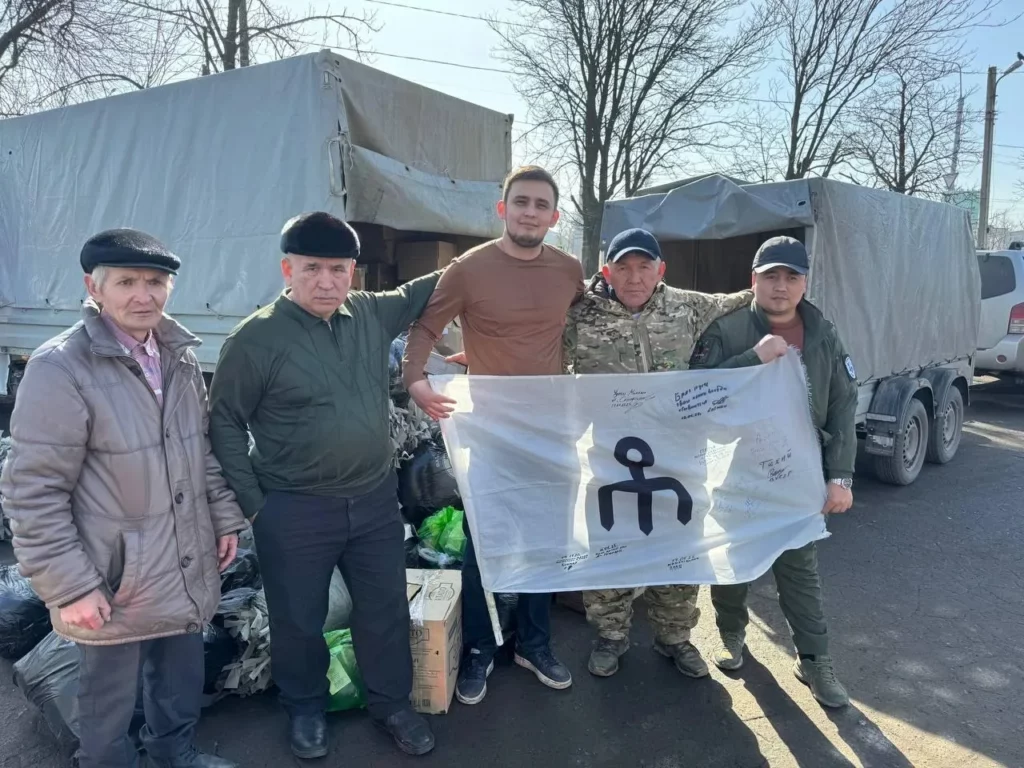 «Неравнодушные сердца» Ногайского района отправили бойцам 3,5 тонны груза и квадрокоптер к Рамадану