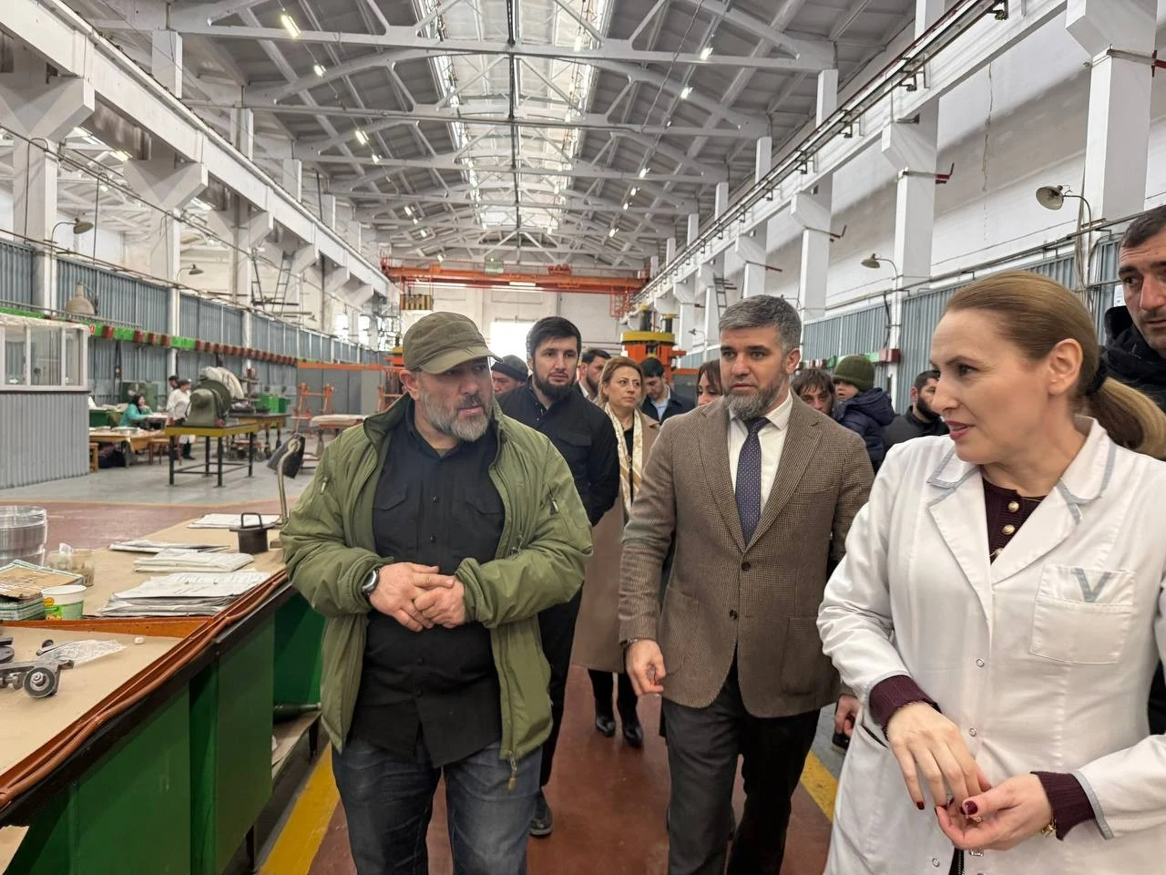 На заводе «Дагдизель» прошла ярмарка вакансий для участников СВО и их семей