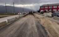 В Казбековском районе капитально ремонтируют участок трассы Хасавюрт – Тлох